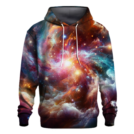 Ethereal Nebula Glow Hoodie