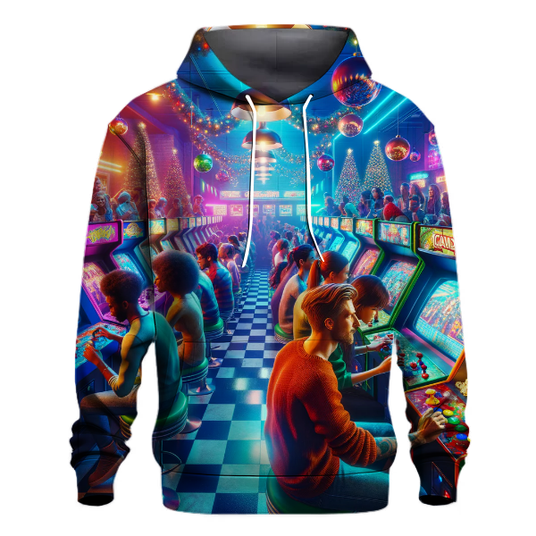 Retro Holiday Arcade Hoodie