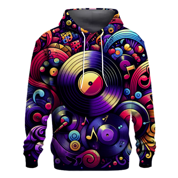 Classic Vinyl Music Hoodie