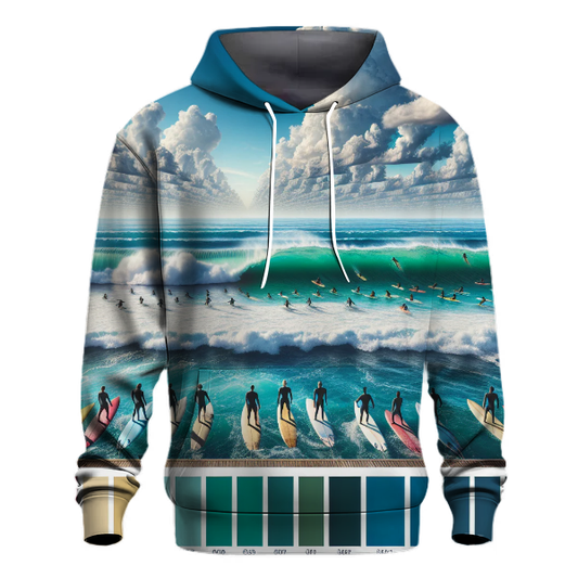 Surfing Wave Hoodie