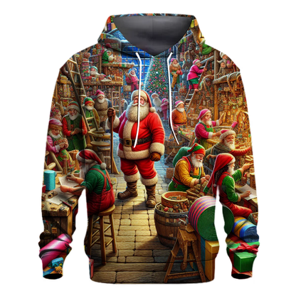 Santa's Workshop Surprise Hoodie