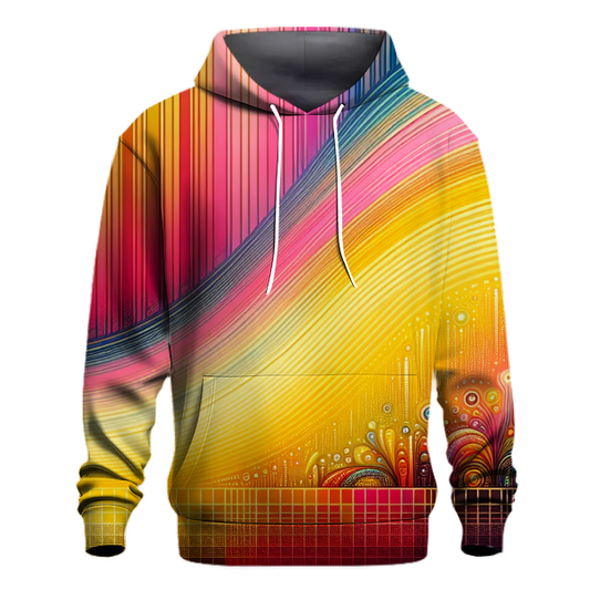 Bright Floral Fantasy Hoodie