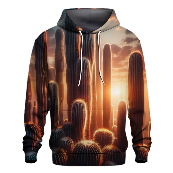 Bold Cactus Landscapes Hoodie