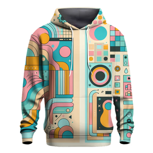 Retro Pastel Pop Hoodie