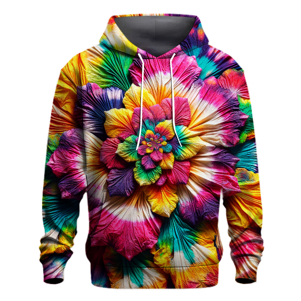 Retro Neon Burst Hoodie