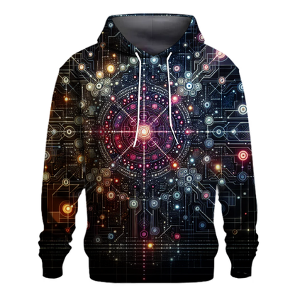 Retro Circuit Flow Hoodie