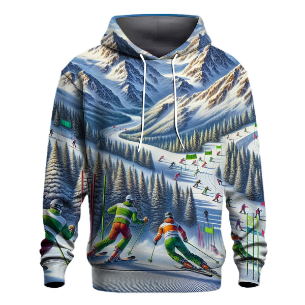 Ski Slalom Hoodie