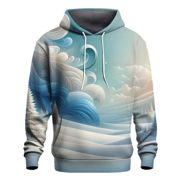 Charming Winter Gradient Hoodie