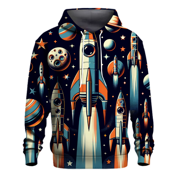 Retro Space Adventure Hoodie