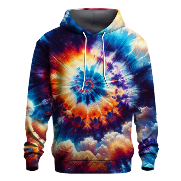 Dusk Adventure Tie-dye Design Hoodie