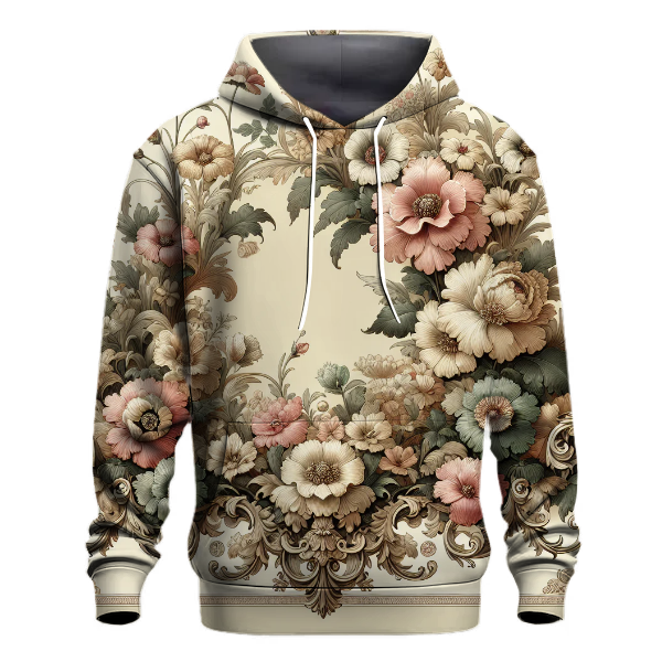 Charming Vintage Florals Hoodie