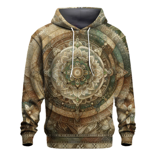 Vintage Bohemian Mandalas Hoodie