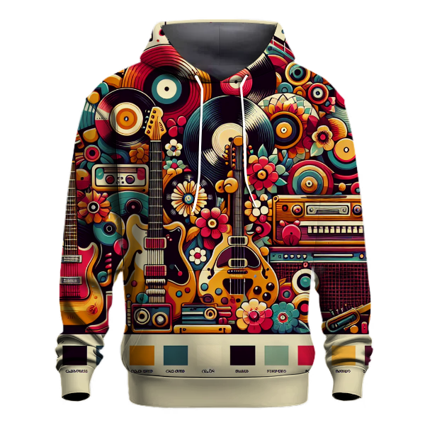 Nostalgic 70s Music Festival Hoodie