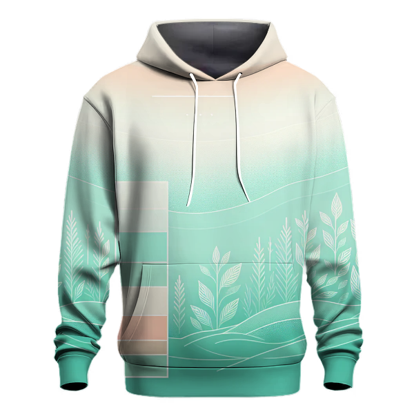 Minty Breeze Ombre Hoodie