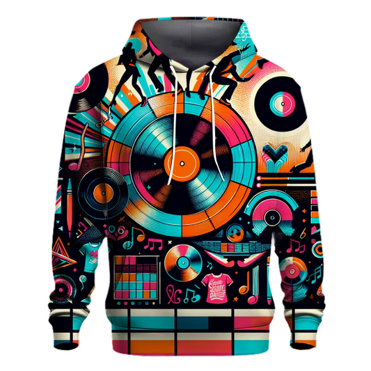 Funky 80s Groove Hoodie