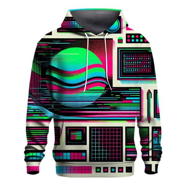 Glitch Wave Hoodie