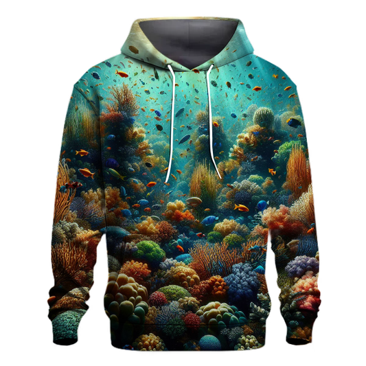 Colorful Coral Reef Adventure Hoodie