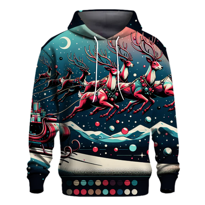 Reindeer Sleigh Adventure Hoodie