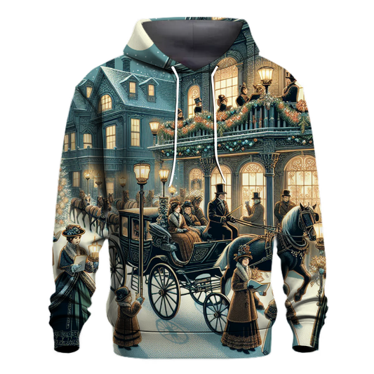 Victorian Christmas Charm Hoodie