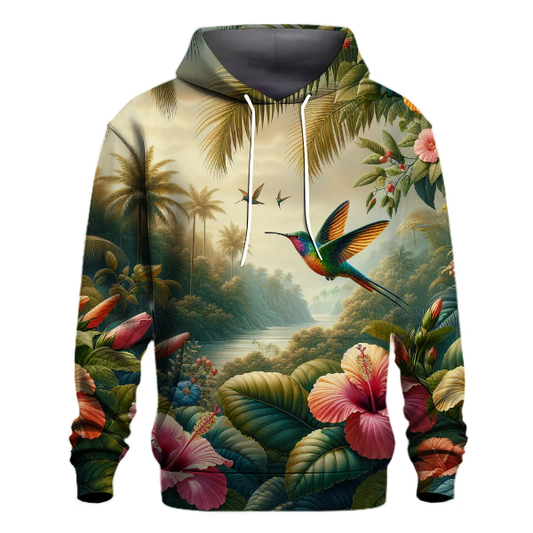 Tropical Floral Escape Hoodie