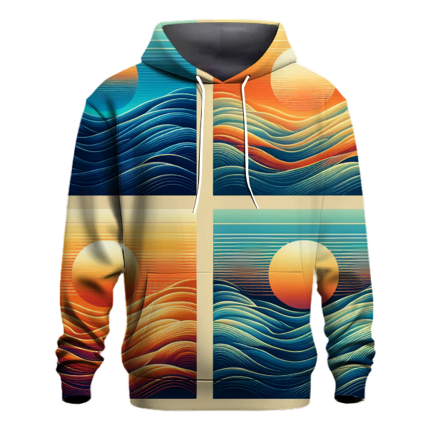 Tropical Horizon Waves Hoodie