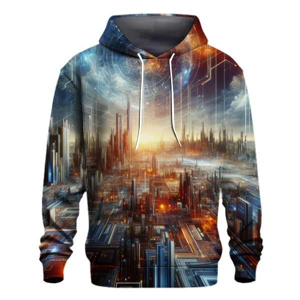 Futuristic Cyberworld Hoodie