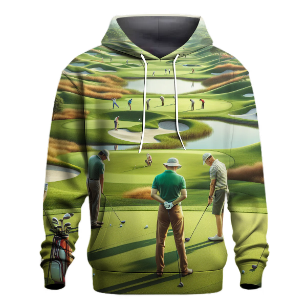 Golf Fairway Focus Hoodie