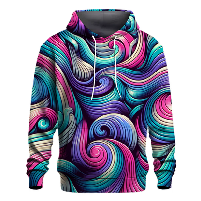 Wave Patterns Hoodie