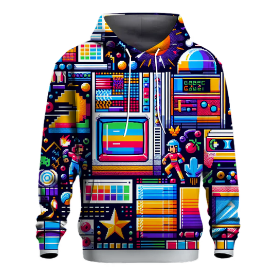 Classic Arcade Fun Hoodie