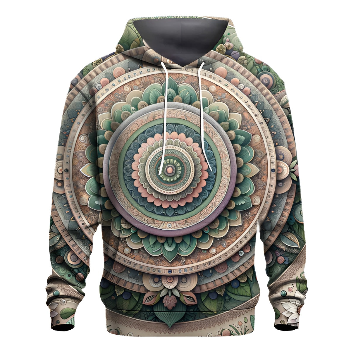 Mystical Mandala Garden Hoodie