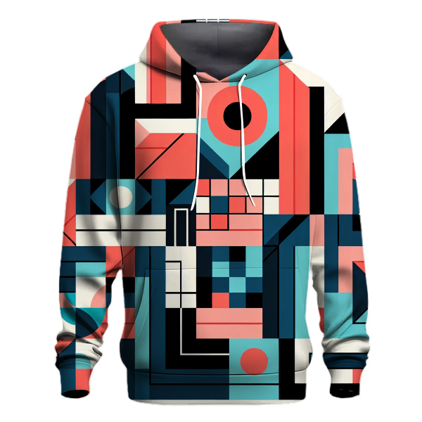 Retro Color Blocks Hoodie