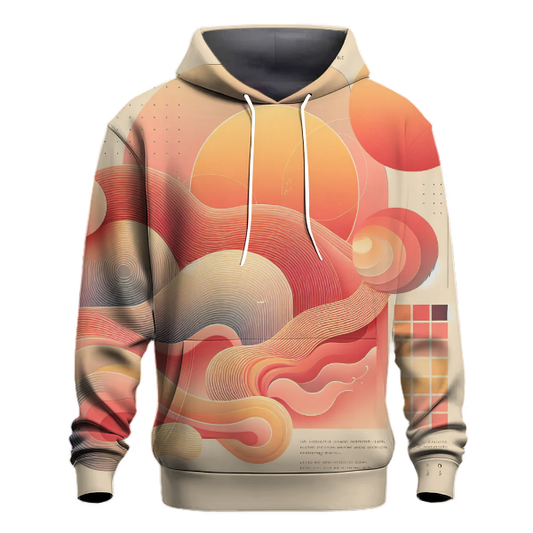 Abstract Sunset Dreams Hoodie