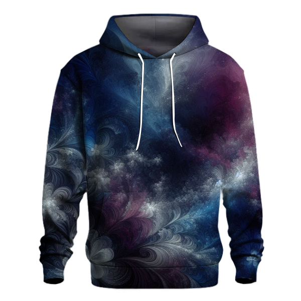 Midnight Floral Fantasy Hoodie