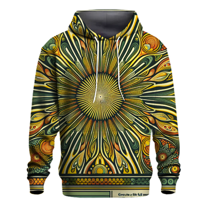 Sunburst Kaleidoscope Delight Hoodie