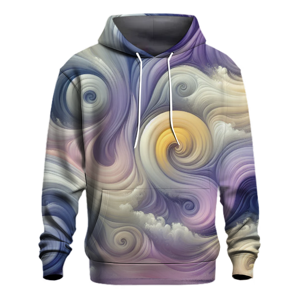 Lavender Breeze Whirl Hoodie