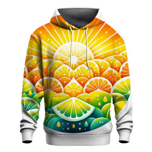 Sunny Citrus Gradient Hoodie