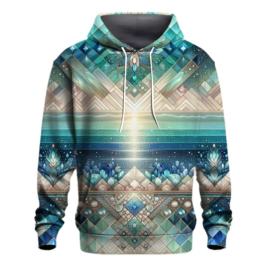 Sapphire Glow Mirage Hoodie