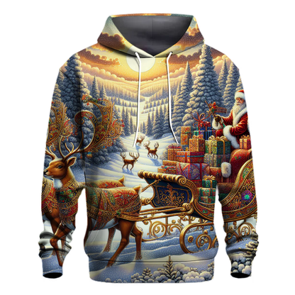 Classic Christmas Sleigh Ride Hoodie