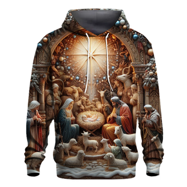 Holiday Nativity Scene Hoodie