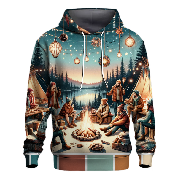 Under the Stars Christmas Campout Hoodie