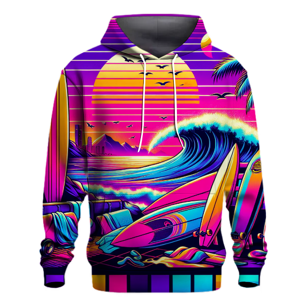 Synthwave Surf Hoodie