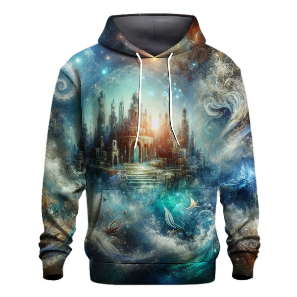 Celestial Dreams of Atlantis Hoodie