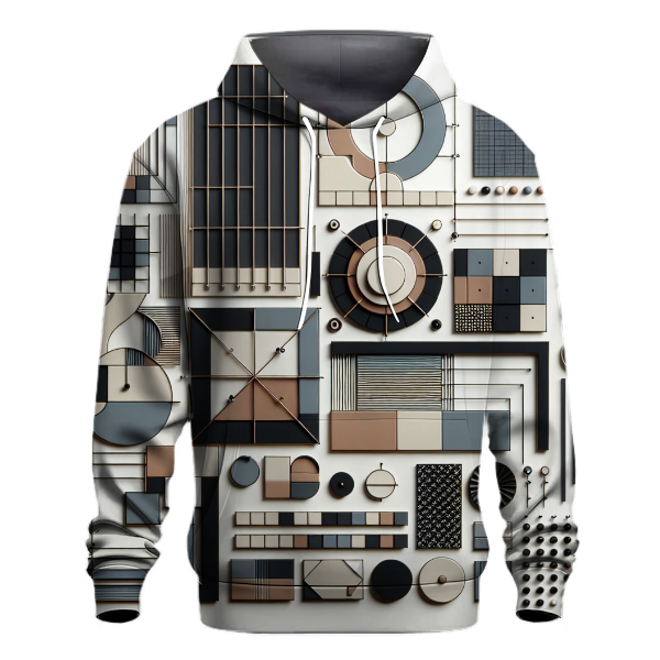 Geometric Elegance Hoodie