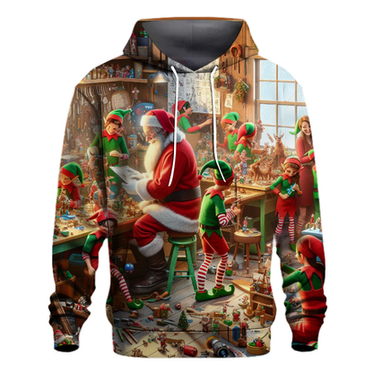 Elves' Winter Workshop Hoodie