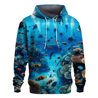 Swimming - Great Barrier Reef Hoodie