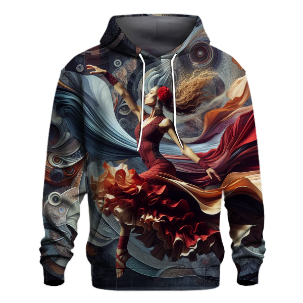 Fiery Flamenco Passion Hoodie