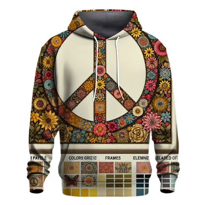 Classic Peace and Love Hoodie