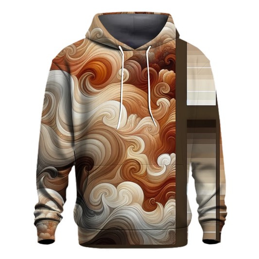 Cocoa Swirl Delight Hoodie