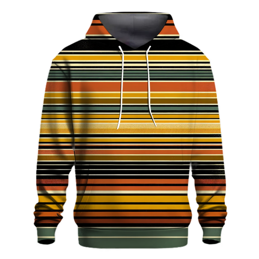 Vintage 70s Striped Hoodie