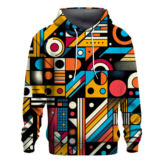 Geometric Patterns Pop Art Hoodie